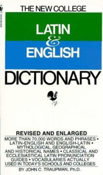 Mass Market Paperback Bantam New College Latin and English Dictionary Book