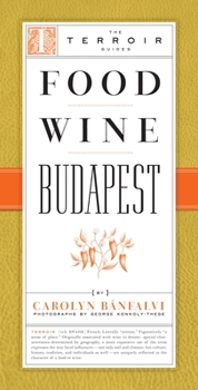 Paperback Food Wine Budapest Book