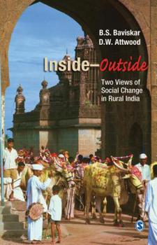 Paperback Inside-Outside: Two Views of Social Change in Rural India Book