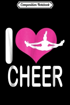Paperback Composition Notebook: Cheerleading Cheering Squad Gift Journal/Notebook Blank Lined Ruled 6x9 100 Pages Book