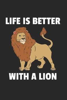 Löwe Notizbuch: Löwe Notizbuch für Liebhaber / Notizheft / Notizblock A5 (6x9in) Dotted Notebook / Punkteraster / 120 gepunktete Seiten (German Edition)