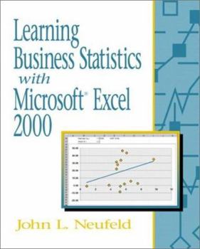 Paperback Learning Business Statistics with Microsoft Excel 2000 Book