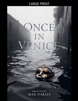 Paperback Once, in Venice [Large Print] Book