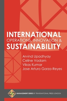 Paperback International Operations, Innovation and Sustainability Book