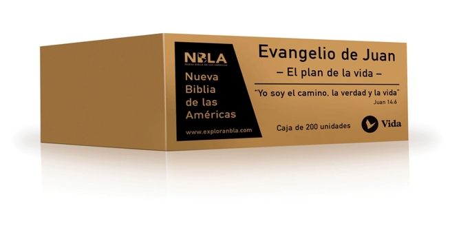 Product Bundle Nbla, Evangelio de Juan, 'el Plan de la Vida', Tapa Rústica, Caja de 200 [Spanish] Book