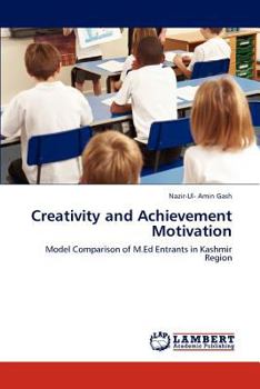 Paperback Creativity and Achievement Motivation Book