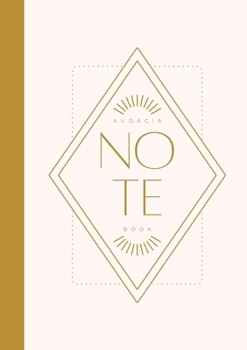 Aesthetic A5 Paperback Notebook: Citrine Version