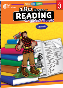 Paperback 180 Days(tm) Reading for Third Grade: Practice, Assess, Diagnose [Spanish] Book