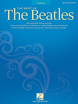 Paperback Best of the Beatles for Viola Book