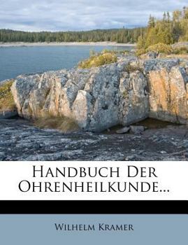 Paperback Handbuch Der Ohrenheilkunde... [German] Book