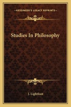 Paperback Studies In Philosophy Book