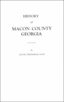 Paperback History of Macon County, Georgia Book