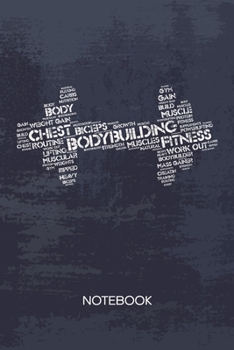 BULLET DOTTED JOURNAL: Fitness Trainer Notebook Dotted Grid a5 6x9 120 Pages - Bodybuilder Planner Weight Training Diary Bouncer - Fitness Athlete Personal Trainer Gift Idea for Men and Women