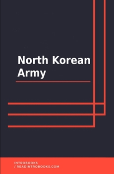 Paperback North Korean Army Book