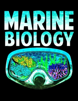 Paperback Marine Biology: Awesome Marine Biology Underwater Biologist Blank Sketchbook to Draw and Paint (110 Empty Pages, 8.5" x 11") Book