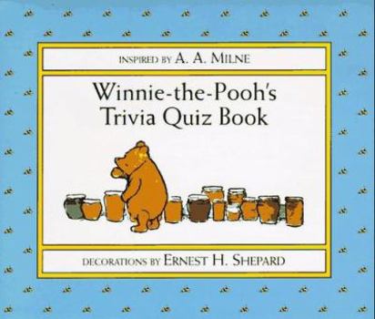 Hardcover Winnie-The-Pooh's Trivia Quiz Book