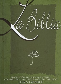 Hardcover Letra Grande La Biblia-Tla [Spanish] [Large Print] Book