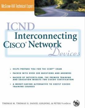 Hardcover Icnd: Interconnecting Cisco Network Devices (Book/CD-ROM Package) [With CDROM] Book
