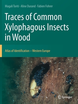 Paperback Traces of Common Xylophagous Insects in Wood: Atlas of Identification - Western Europe Book