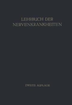 Paperback Lehrbuch Der Nervenkrankheiten [German] Book