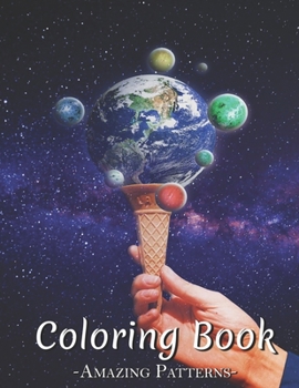 Paperback Adult Coloring Book, Stress Relieving Creative Fun Drawings To Calm Down, Reduce Anxiety & Relax Great Christmas Gift Idea For Men & Women ( Planetary Book