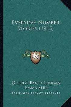 Paperback Everyday Number Stories (1915) Book