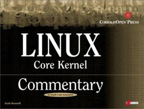 Paperback Linux Core Kernel Commentary [With CDROM] Book