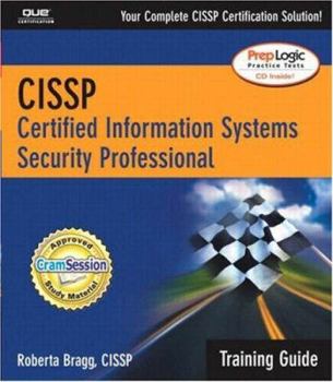 Paperback Cissp Training Guide [With CDROM] Book