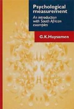 Paperback Psycological Measurement: an Introduction with South African Examples Book