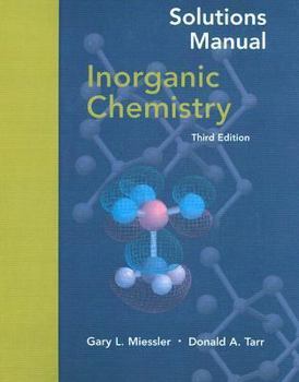 Paperback Solutions Manual Inorganic Chemistry Book