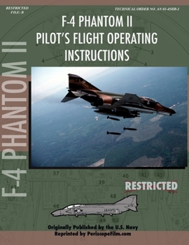 Paperback F-4 Phantom Pilot's Flight Operating Manual Book