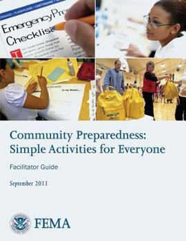 Paperback Community Preparedness: Simple Activities for Everyone (Facilitator Guide) Book
