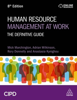 Paperback Human Resource Management at Work: The Definitive Guide Book