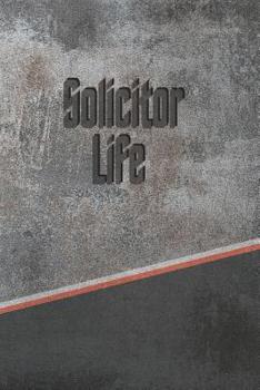 Paperback Solicitor Life: Personalized Isometric Dot Notebook 120 Pages 6x9 Book