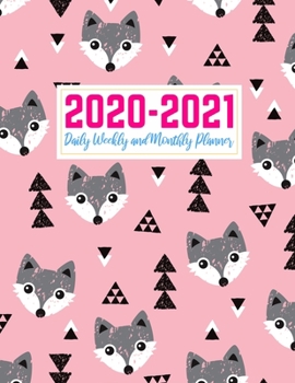 2020-2021 Daily Weekly and Monthly Planner: Simple Two Year Jan 1, 2020 - Dec 31, 2021 Calendar Organizer and Appointment Schedule Agenda Journal for