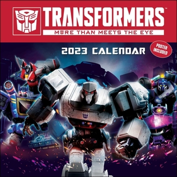 Calendar Transformers 2023 Wall Calendar Book