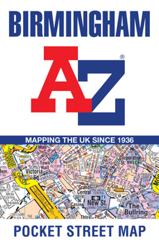 Hardcover Birmingham Pocket Street Map Book