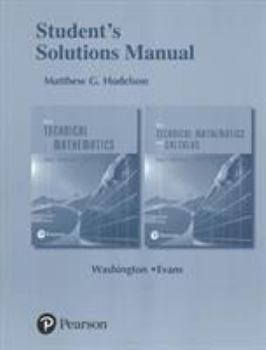 Paperback Student Solutions Manual for Basic Technical Mathematics Book