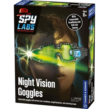Misc. Spy Labs: Night Vision Goggles [With Battery] Book