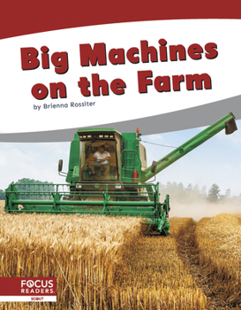 Paperback Big Machines on the Farm Book