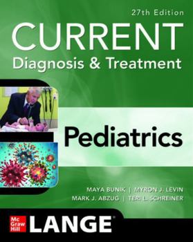 Paperback Current Diagnosis & Treatment Pediatrics, 27th Edition Book