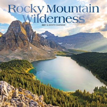 Calendar Rocky Mountain Wilderness 2021 Square Foil Book