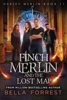 Paperback Harley Merlin 11: Finch Merlin and the Lost Map Book