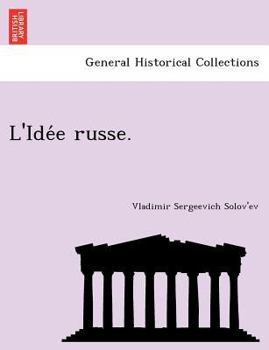 Paperback L'Ide E Russe. [French] Book