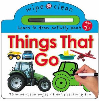 Board book Things That Go [With Dry Erase Pen] Book