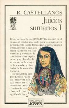 Paperback Juicios Sumarios: Ensayos Sobre Literatura, I [Spanish] Book