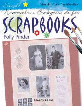 Paperback Simple Watercolour Backgrounds for Scrapbooks Book