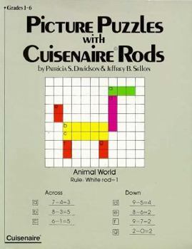 Paperback Picture Puzzles with Cuisenaire Rods Book