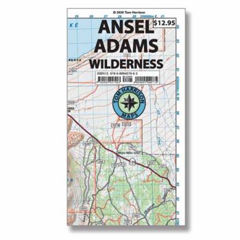 San Gorgonio Wilderness Trail Map-: Tom Harrison Maps