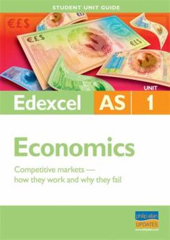 Paperback Edexcel AS Economics: Unit 1 Book